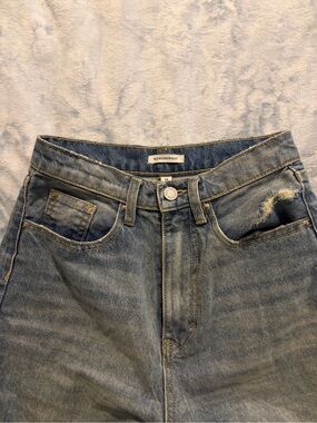 WeWoreWhat Light Blue High-Rise Denim Jeans